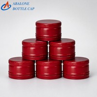 Bouchon de bouteille en aluminium de 20 ml, bouchon à vis, emballage en sachet, vente en gros pour bouteilles