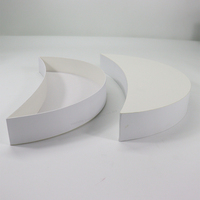 Schokoladen-Geschenk box Luxus Elegante White Moon Style Papier verpackung für Macaron und wählbare Pralinen Custom Dessert Geschenk box