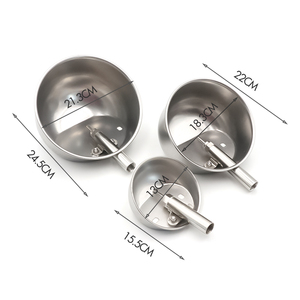 Pig Farming thiết bị thép không gỉ máng nước tự động heo con lợn nái fatenning lợn uống nước Bát cho hoggery - Product Image 6