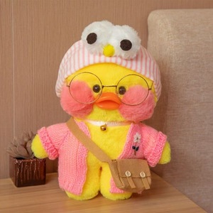 Peluche de Pato Lalafanfan Cafe Mimi, Juguete de Peluche Suave y Adorable con Diadema de Pájaro de Dibujos Animados, Regalo para Niños, Cumpleaños, Navidad - Product Image 5