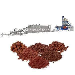 2024 Tilapia Fish Feed Manufacturing Machinery Plant Small Fish Food Manufacture Line Machines Equipment