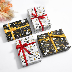 New <strong>Design</strong> Waterproof Gift <strong>Wrapping</strong> <strong>Paper</strong> Double-Sided Box Packaging for School Birthday Christmas Present Boxes - Product Image 1