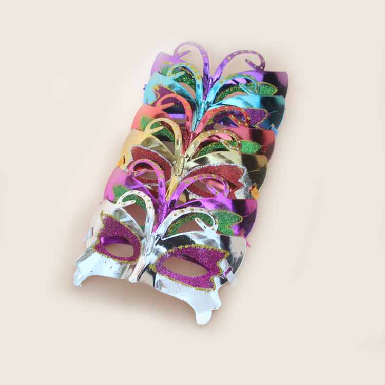 Masquerade Mask Venetian Masks Wholesale Christmas Masquerade Mask Bar Glowing Props Kids Toys Gift