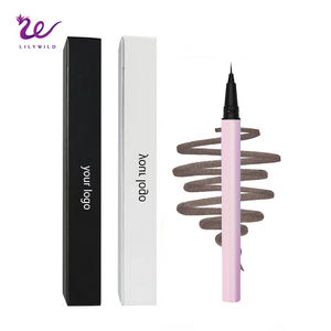Lilywild naturel marque privée magique précis étanche sourcils stylos de tatouage blanc <span class=keywords><strong>liquide</strong></span> course épilation Gel sourcils cartographie stylo - Product Image 6