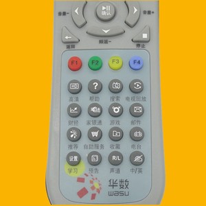 Télécommande Crystal Pearl Tianhong pour décodeur Wasu DVB-C586CA TV Stb, remplacement avec code d'apprentissage - Product Image 2