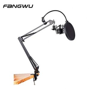 Professional Microphones Accessories Microphone Pour De Batterie Kit Microphone, Arm And Antipop - Product Image 2