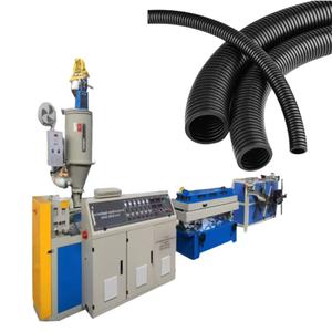 Ligne d'extrusion <span class=keywords><strong>de</strong></span> protection <span class=keywords><strong>de</strong></span> câbles électriques en PVC/PP durable, équipement <span class=keywords><strong>de</strong></span> production automatique haute vitesse pour <span class=keywords><strong>gaine</strong></span> <span class=keywords><strong>de</strong></span> câble électrique - Product Image 1