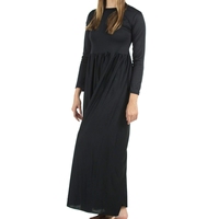 Combinaison à manches longues et col rond pour femmes Robe de louange Costume d'église Robe de danse liturgique Stage Performance Wear