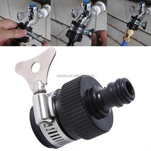 Connecteur universel pour <span class=keywords><strong>robinet</strong></span> de jardin avec collier de serrage réglable en acier inoxydable, <span class=keywords><strong>adaptateur</strong></span> de <span class=keywords><strong>robinet</strong></span> mélangeur pour tuyau <span class=keywords><strong>d</strong></span>'irrigation - Product Image 5