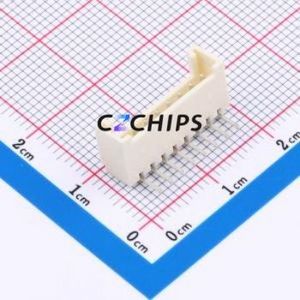 HC-HY2.0-8AW-M Wire-to-Board Pin Header Bent Lead Through Hole,P=2mm Connector 1x8P 2mm Right Angle Insert HY - Product Image 1