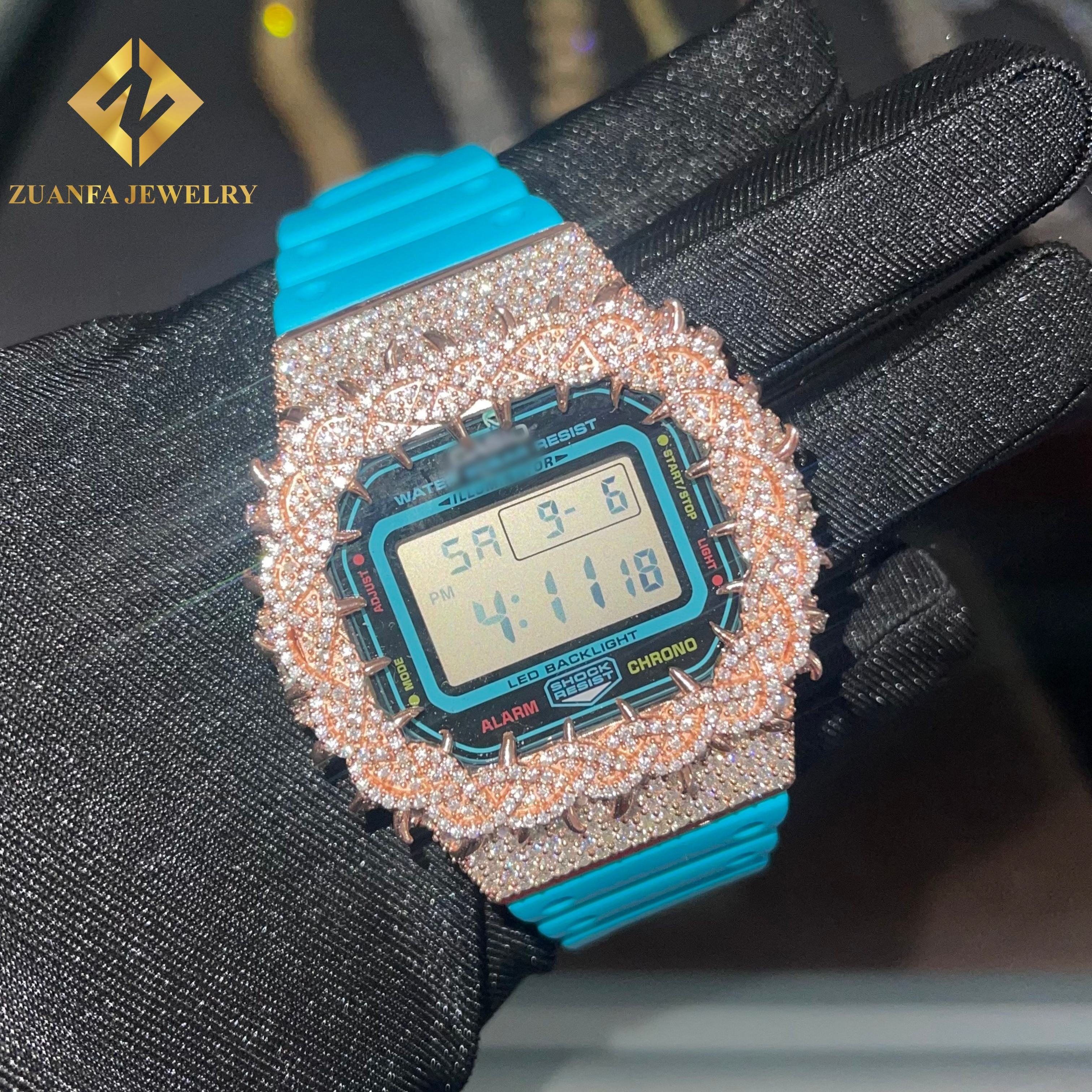 bezel rose gold