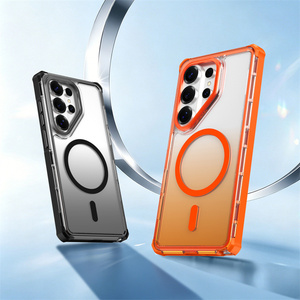 Funda Magnética Transparente con Protección para Teléfono, Diseño Arcoíris, para Samsung S26 Ultra, S25, S24, Neon, A57, A17, A27 FE, Antigolpes, Nueva - Product Image 2