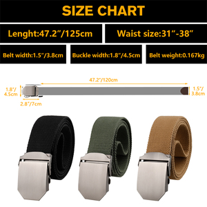 Usine personnalisée hommes toile réglable en alliage de Zinc boucle en métal devoir outil de travail en plein air <span class=keywords><strong>ceinture</strong></span> de taille <span class=keywords><strong>Camouflage</strong></span> <span class=keywords><strong>ceinture</strong></span> tactique - Product Image 2