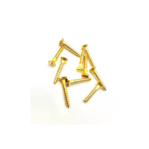 Premium Brass <b>Screws</b> Countersunk <b>Flat</b> Head Fasteners Corrosion Resistant for Furniture & Electrical Use - Product Image 3