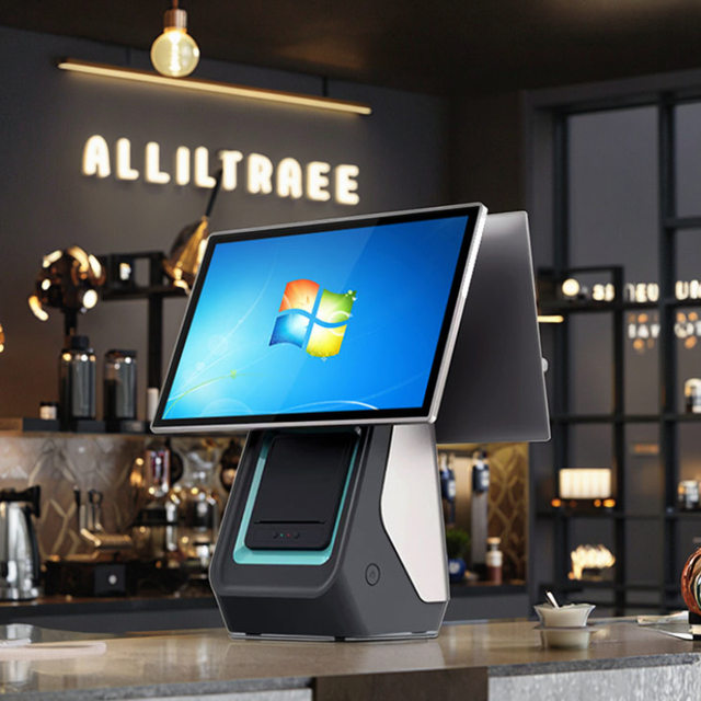 All-in-One Android POS System for Restaurant 58mm Printer Touchscreen Label Printing New Retail Hospitality Payment Terminal