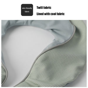 Hot Selling Foldable <b>U</b>-<b>shaped</b> Knitted Memory Foam Travel Neck <b>Pillow</b>-Portable Lightweight Removable & Washable Customizable Size - Product Image 2