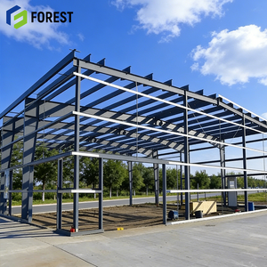 Taller de Estructura de Acero de Alta Capacidad, Construcción Robusta, Multi-Piso, Resistente a la Intemperie, Fabricación de Precisión, Personalizado - Product Image 1