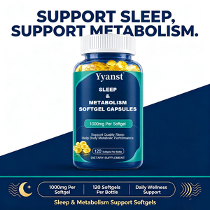 Capsules molles Sommeil & Métabolisme 1000mg 120 unités – Favorise un sommeil de qualité, améliore les performances métaboliques – Produit de santé OEM/ODM - Product Image 5