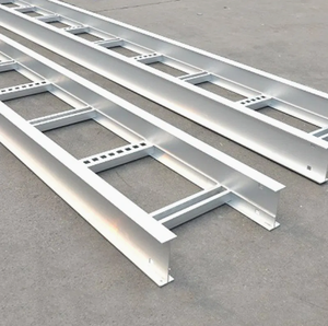 Plateau de câblage perforé/en échelle en acier certifié ISO, fourni directement par l'usine, pour la pose de câbles de construction, prix bas, galvanisation à chaud (HDG), garantie 10 ans - Product Image 1