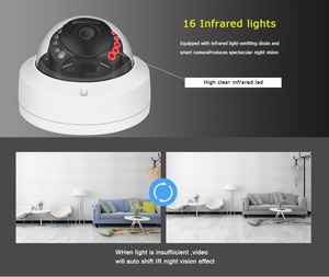 Caméra de vidéosurveillance extérieure POE IP étanche professionnelle pour la vidéosurveillance 24H - Product Image 4