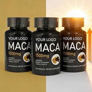 Capsule di Maca OEM per il Potenziamento della Fertilità Maschile, Supporto per la Libido e le Prestazioni Ottimali, Pillola Naturale per il Vigore Maschile - Product Image 2