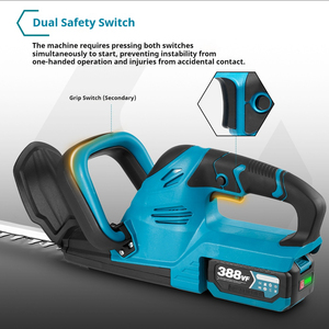 Cortasetos Portátil con Batería de Iones de Litio - Mini Eléctrico, Ligero y Fácil de Usar para Podar Setos, Arbustos y Césped Pequeño en el Hogar - Product Image 2