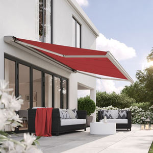 DEEZON Customized Luxury PVC Waterproof Sunshade Full Cassette Retractable Awning for Restaurant Balcony - Product Image 1