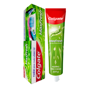 Pasta de Dientes Colgate MaxFresh Green Tea 180g y 225g, Refrescante, Blanqueadora, Paquete al por Mayor - Product Image 3