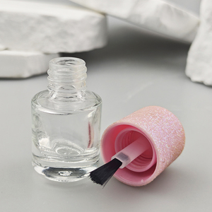 Flacon de vernis à ongles en verre vide personnalisé de 8 ml avec bouchon rose <span class=keywords><strong>FC113</strong></span> - Product Image 6