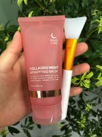 Masque facial hydratant en gel peel-off au collagène, marque privée, avec acide hyaluronique et vitamine C, logo personnalisé, soins de la peau