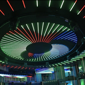 Iluminación LED de Tubo de Píxeles Digitales RGB con Controlador DMX512/SPI Direccionable, Resistente al Agua IP68, para Puentes, Hoteles y Discotecas - Product Image 1