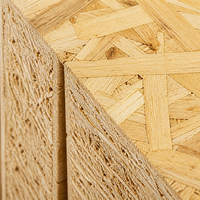 Panneau de revêtement en bois OSB (Structural Oriented Strand Board) de première qualité 9/12/15/18 mm, garantie 2 ans pour sous-plancher de toiture