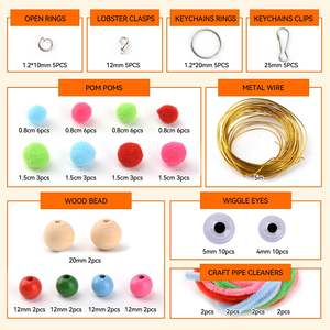 295 PCS <span class=keywords><strong>Scooby</strong></span> Strings Kit Cordon de laçage en plastique pour porte-clés Boondoggle Bracelets et fabrication de bijoux à bricoler soi-même - Product Image 3