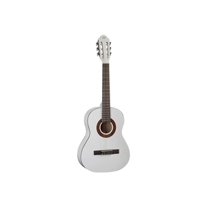 EKO GUITARS-Guitares classiques CS-5 blanches Agathis Top Linden Laminé Côtés et dos Manche en acajou et manche en bouleau - Product Image 1