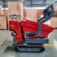 Verstellbares Hebesystem Mini-Raupendumper mit Flexibler Schaufelhöhe Passend zu Lagercontainern
