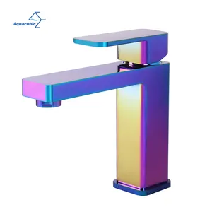 New Design Aurora Polaris Surface Square Basin Faucet CUPC Deck Mount Vessel Sink Faucet