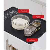 Machine à Crêpes et Pains Plats Électrique Intelligente Entièrement Automatique pour la Maison, Robot de Cuisine Polyvalent 110V/220V