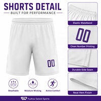 Uniforme de Fútbol Personalizado con Logotipo y Número, Camisetas de Fútbol de Poliéster y Elastano para Partidos