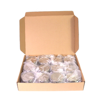 Großhandel 12er-Pack 3oz Duftkerzen Geschenkset Metall-Räucherstäbchen-Dosen Aromatherapie Dekorative Leere Kerzendosen Behälter