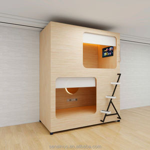 Literas de Madera Maciza de Estilo Chino, Ecológicas y de Alta Calidad para Hostales Juveniles, Dormitorios Escolares, Apartamentos Estudiantiles y Habitaciones Pequeñas - Product Image 1