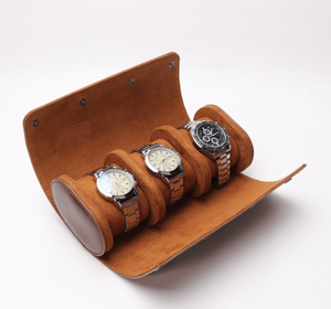 Boîtes à montres en cuir avec logo personnalisé, vente en gros d'usine, étuis de voyage portables pour la protection et la présentation des montres - Product Image 4