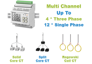 Moniteur de puissance électrique intelligent multi-canaux <span class=keywords><strong>RTM</strong></span> monté sur rail DIN PD194Z-E14 - Product Image 2
