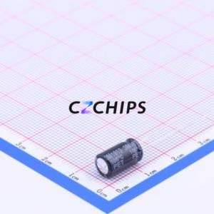 Condensateur électrolytique en aluminium à montage traversant 50YXF47MFFC6.3X11, D6.3xL11mm 47uF 20% 50V 2.5mm - Product Image 2