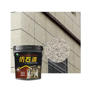 Waterproof Real Stone Paint Exterior and Interior Natural Stone Texture Paint