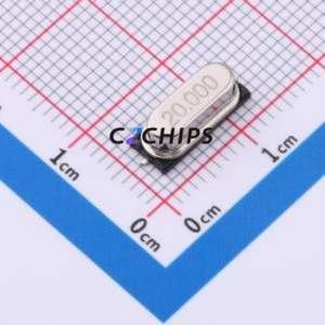 SD2020M00015001 Crystal (Passive) HC-49S-SMD Crystal Oscillator SMD Crystal Oscillator 20MHz 20ppm 15pF - Product Image 1