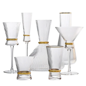 Nuovo Arrivo: Set <span class=keywords><strong>di</strong></span> Calici da <span class=keywords><strong>Vino</strong></span> <span class=keywords><strong>Rosso</strong></span> in Cristallo Senza Piombo Personalizzabili, Bicchieri da Matrimonio Soffiati a Mano con Bordo Dorato - Product Image 5