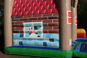 <span class=keywords><strong>Château</strong></span> gonflable à thème <span class=keywords><strong>de</strong></span> ferme pour enfants en plein air - Product Image 5