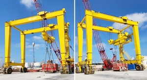 4 בסיסים מטען כפול gider גומי מקרון/סירה מחיר עגור - Product Image 5