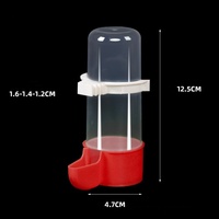 Accessoires et fournitures pour cages à oiseaux en plastique, abreuvoir et mangeoire automatiques pour pigeons et perroquets