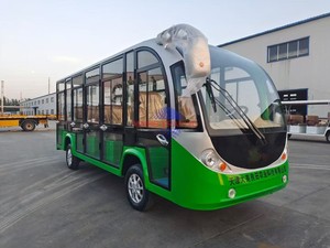 <b>Battery</b> Powered Low Floor Design for School/Factory Transport Sightseeing Buses China Made - Product Image 6